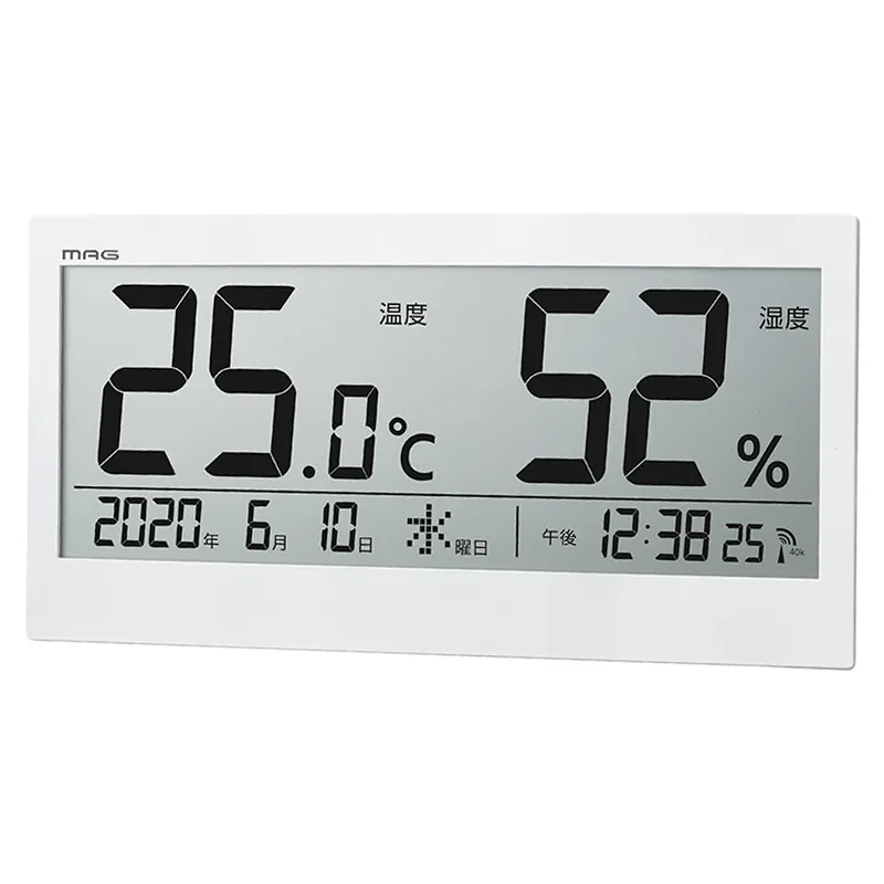 MAGデジタル温度湿度計 ビッグメーター
